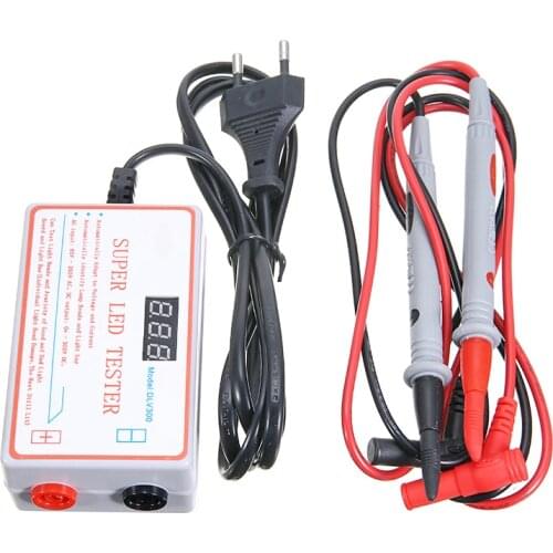 1 Set 0-300V Output LED LCD Backlight Tester Durable TV Meter Repair Tool Lamp Beads Strip Durable EU Plug TV LED Tester