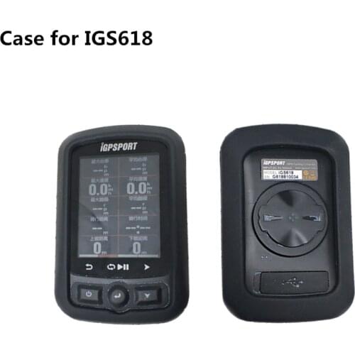 Generic Bike Gel Skin Case & Screen Protector Cover for IGPSPORT IGS618 GPS Computer Silicone Case for IGS618