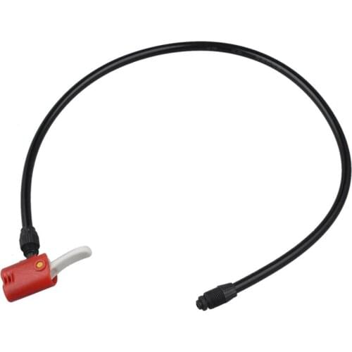 Bike Bicycle Tire Schrader Presta Valve Air Gas Inflator Hose