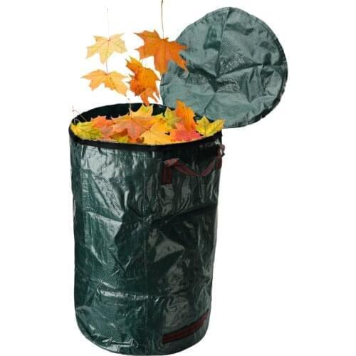 High Capacity Reusable Water-repellent Yard Leaf Bag Leaf Collector Outdoor Multifunction Garden Waste Bag Gardening Supplies