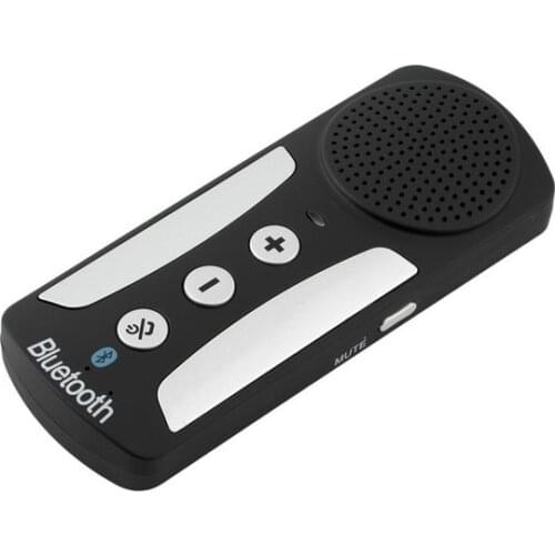 High Quality 1pc Wireless Bluetooth In-car Hands Free Car Kit Speakerphone Speaker Bluetooth Receiver Handsfree