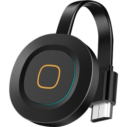 WiFi HDMI-compatible Display Dongle,5G/2.4G 4K Wireless WiFi Screen Mirroring Streaming Video Receiver for iPhone/iOS/Android