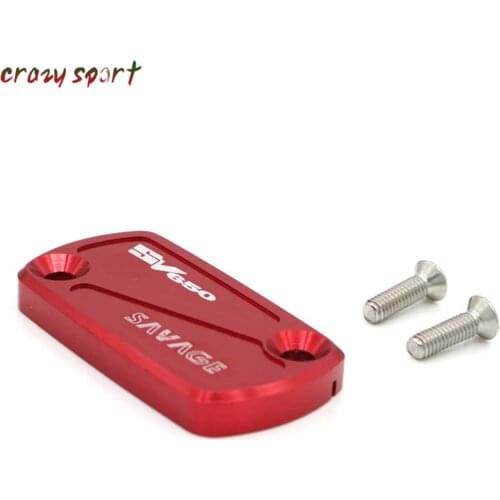 Rear Brake Master Cylinder Fluid Reservoir Cover For SUZUKI SV650 SV 650 2016 2017 Motorcycle Accessories