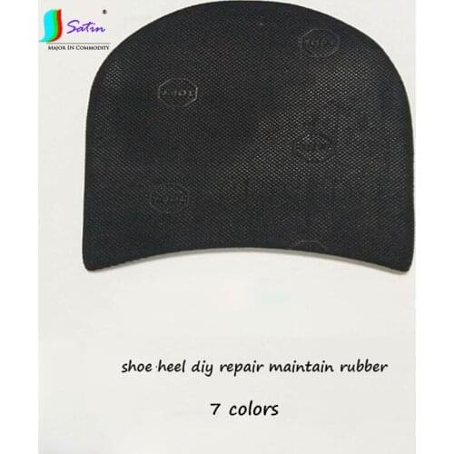 Yellow,Rice,Brown,Red,Black,Rice Color,Blue Polished Shoe Sole&heel Diy Repair Maintain Rubber 5Pairs S0596L