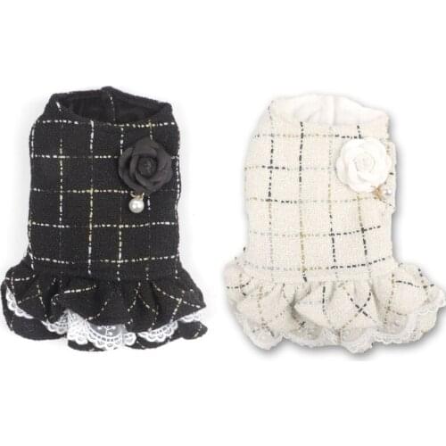 Winter Small Dog Dress Girl Dog Clothes Princess Costume Chihuahua Yorkshire maltese Shih Tzu Pomeranian Poodle Pet Clothing