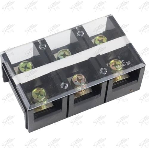 1PCS TC-3003 TC3003 300A 3P Fixed Terminal Double Row Screw Terminal Block Terminal Connector Cable Header Copper