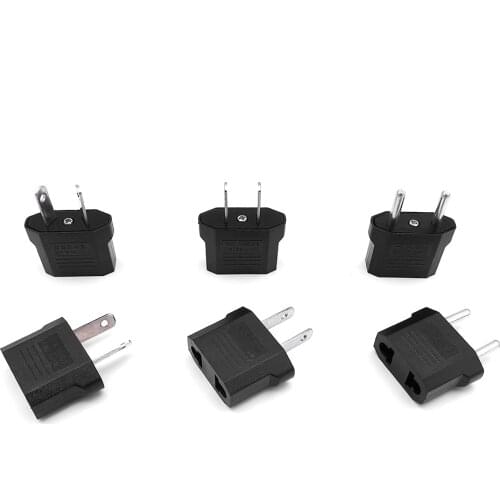 1PC Universal EU UK US GER AU CHN Plug Adapter European Germany Australia China Power Plug Socket White Travel Converter Plug