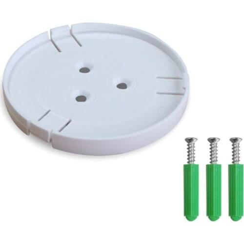 2Set 360 Degree Swivel Plastic Camera Wall Mount Bracket Holder for Mi/Yi Smart Home Security Camera Accessories