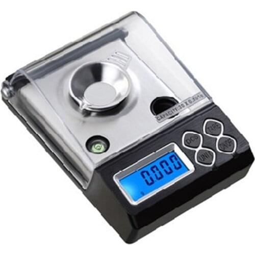 30g/0.001g Digital Milligram Scale High Precision for Powder Jewelry Carat Pocket Weighing Tool