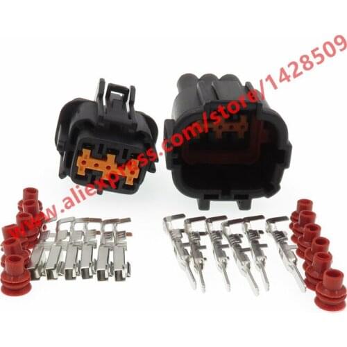 5 Sets 6 Pin Automotive Electrical Connectors For Nissan 6185-5175 6188-5539
