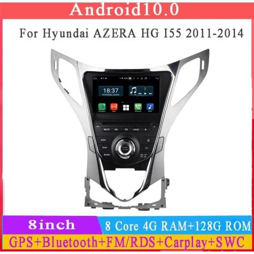 8"2din android 8.0 car radio for hyundai azera Grandeur HG I55 car audio multimedia audio stereo gps navigaiton canbus