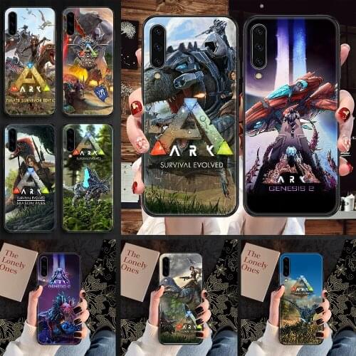 ARK Survival Evolved Phone case For Samsung Galaxy A 3 5 7 8 10 20 21 30 40 50 51 70 71 E S 2016 2018 4G black silicone cover 3D