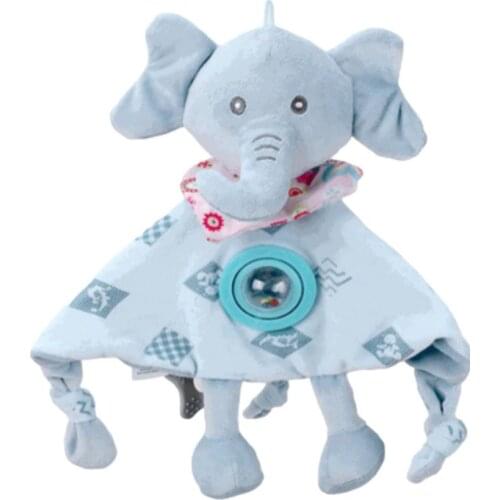 Baby Soothing Towel Washable Soft High-elastic Baby Towel Doll Baby Plush Plush Toy Comfort Doll Towel Sleeping Toy Gift