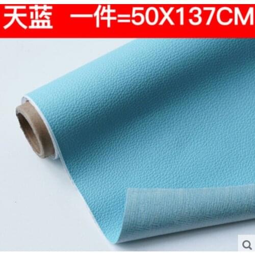 Sofa leather fabric 22 colors blue red black B313