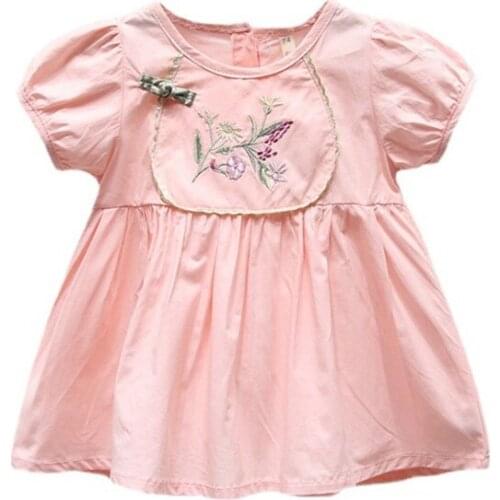 Infant Christening Dress Newborn Baby Girls Clothes 95% Cotton Princess Baby Baptism Dress for Summer 0-3Y
