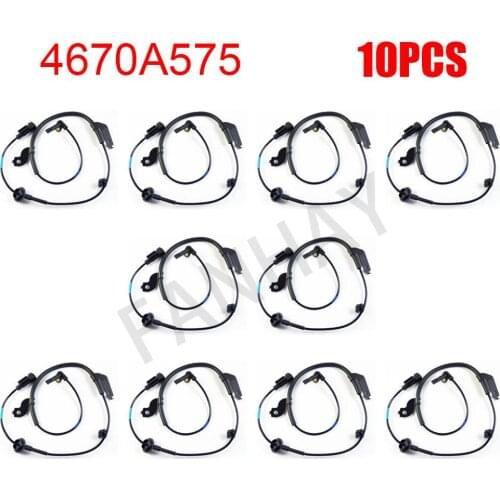 FANHAY 10CS ( New ) Car Accessories Front Left ABS Wheel Speed Sensor For Mitsubishi Lancer Outlander 4670A575 4670A031 SU12583