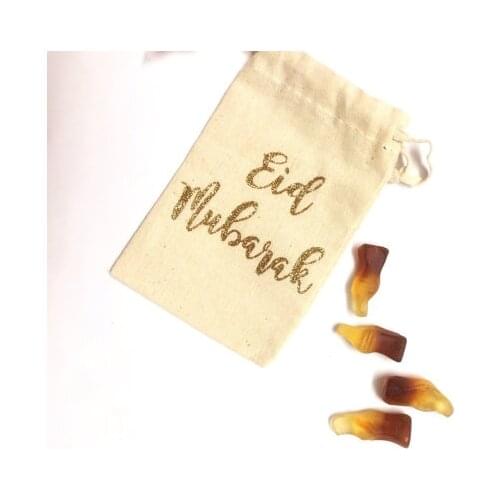 Personalized Eid Mubarak welcome party treats wedding favor bags Bachelorette Hangover recovery Survival Kit Candy pouches