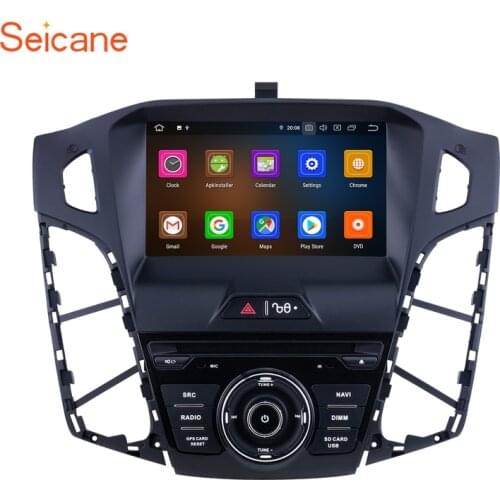 Seicane 8" Android 10.0 4G+64G 8-core Car GPS Headunit Multimedia Navigation for Ford focus 2011-2013 IPS Stereo tape recorder