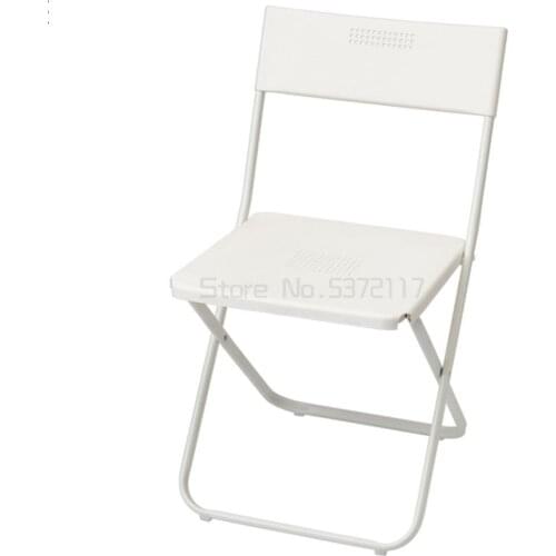 Outdoor lunch break folding chair office modern simple portable courtyard balcony chair home balcony chair
