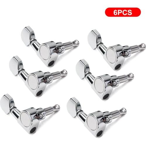 1 / 6 pcs FD Guitar Tuning Pegs Key Tuner Machine Head for Acoustic Electric Guitar Accessories Sealed Peg or Acoustic Guitar
