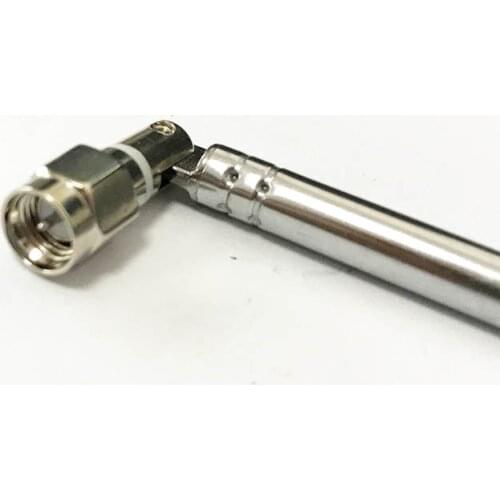 1PC Telescopic Antenna 164mm long 7 SectionsSMA male raio aerial for Radio TV DIY wholesale price