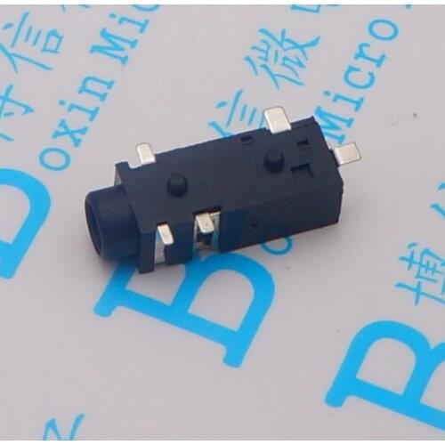 10PCS 3.5mm Female Audio Connector 5 Pin SMT SMD Headphone Jack Socket PJ-328
