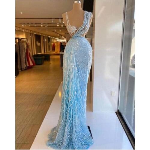 2020 Luxury Sliver Heavy Bead Wedding Bridal Gown Lace Fabric Tulle Embroidery Lace Fabric D68001