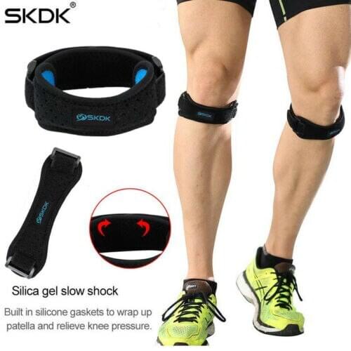 2021 SKDK Adjustable Patella Tendon Brace Strap Knee Patella Support Jumpers Runners Pain Band Brace Sports Jumpers