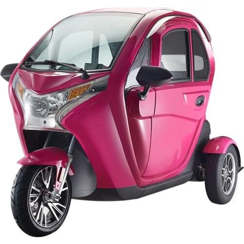 3 Wheels Vehicle Mini Enclosed Electric Tricycle for Adults Mobility Scooter Tuk Tuk Cargo Car With EEC And COC Certificating