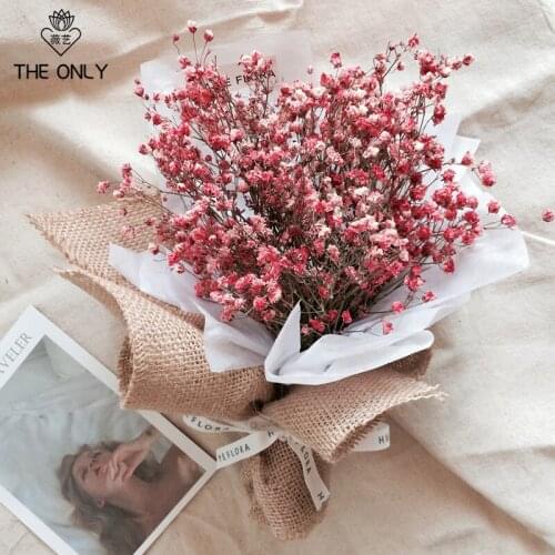 3m*50cm Solid Color Linen Vintage Coarse Handmade Decoration Flower Bouquet Wrapping Paper Material Florist