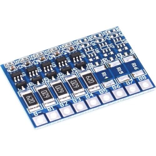 5S 21V 4.2V Balance Function Protection Board 68mA 5S Li-ion Lipo Battery Lithium 18650 Batteries Balanced Module BMS PCB