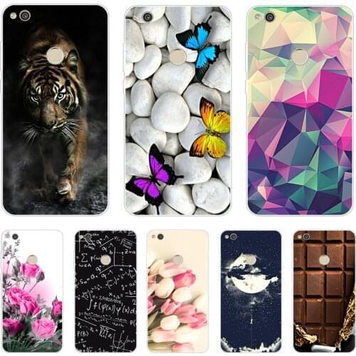 For Huawei Honor 8 lite Case Cover for Huawei P9 Lite 2017 Case Soft Silicon TPU Fundas for Huawei P8 Lite 2017 Case Cover