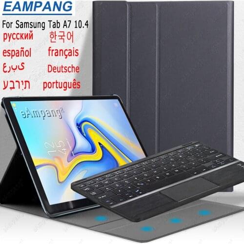 Case Keyboard for Samsung Galaxy Tab A 10.5 2018 T590 T595 Cover Russian Spanish Arabic Korean Keyboard for Samsung Tab A 10.5