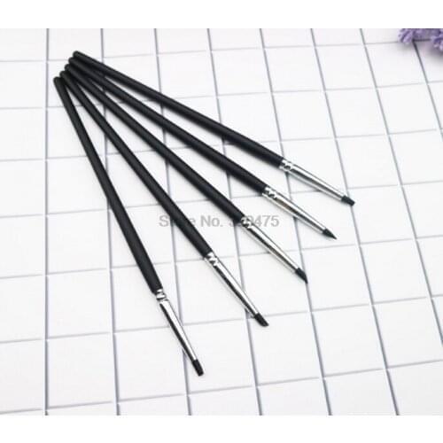 DHL 200set 5pcs/set practical Polymer Clay Tools Brush Pottery Tools Clay Sculpture Nail Art Tools Pottery Ceramics Tool