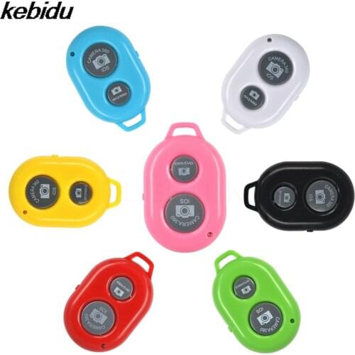 Kebidu Newest Smart Bluetooth Self-Timer Shutter Release Camera Remote Controller for iPhone for Samsung s5 s4 HTC Sony Z2 iOS