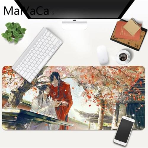 Tian Guan Ci Fu Cool New Unique Desktop Pad Game Mousepad Size for 90x40cm 80x30cm Rubber Mousemats