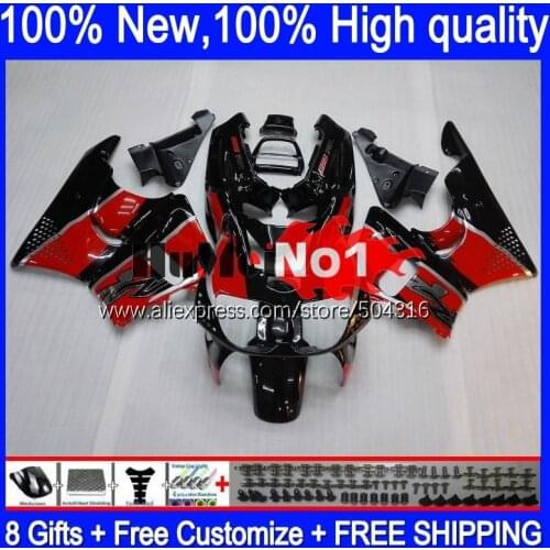 Body For HONDA CBR900RR CBR919RR 110MC.11 CBR 919RR CBR900 RR CBR 919 RR CC 900RR 1998 1999 red black CBR919 RR 98 99 Fairing