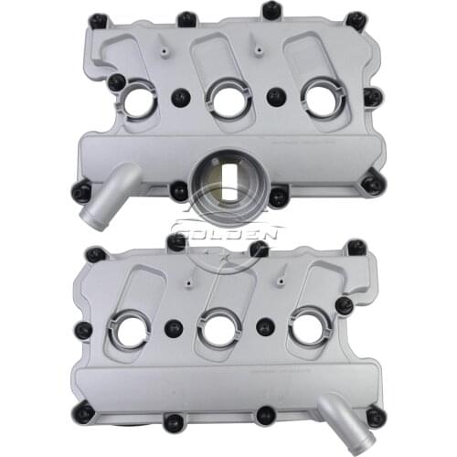 AP01 2X Cylinder Head Valve Cover for Touareg Audi A4 A6 3.0L Left & Right Side 06E103471S 06E103472N