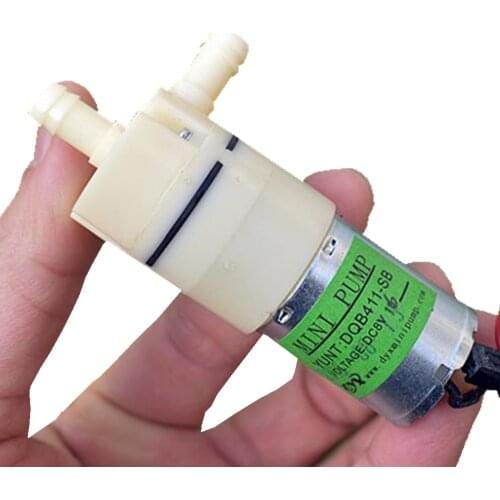 Mini Water Pump Powerful 370 Diaphragm Pump DC6V-12V Self-priming Pump Vacuum Pump for Electric Mop, Water Dispenser