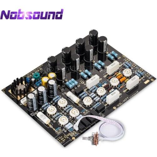Nobsound High-end Hi-Fi Valve Tube Phono Pre-Amplifier Stereo Preamp Board Perfect Reference KONDO AUDIONOTE M77 Circuit