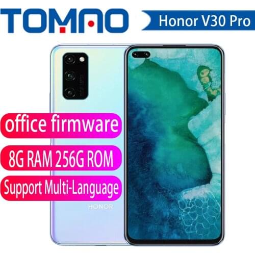 Honor View 30 Pro Honor V30 Pro Cellphone 5G Version 8GB RAM 128GB 256GB ROM Kirin 990 5G Octa Core SA/NSA SuperCharge NFC