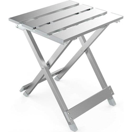 Light Aluminum Alloy Portable Folding Stool Fishing Chairs Stable Durable Fishing Sketching Chair Beautiful Camping Stool