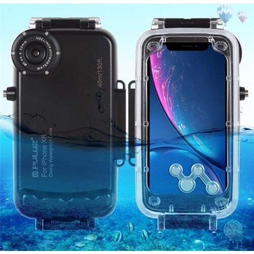 130ft Waterproof Phone Case for Iphone XR XS Max 8 Plus 7 Diving Housing Photo Video Taking Underwater Cover Outdoor Shockproof