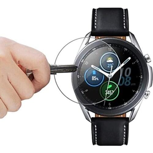 2pack Tempered Glass For Samsung Galaxy Watch 3 41mm 45mm Screen Protector Anti Scratch Cover For Galaxy Watch 3