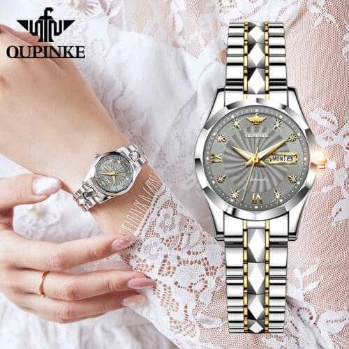 Montre Femme 2021 Top Brand OUPINKE Luxury Fashion Mechanical Watches diamond Ladies Automatic Wrist Watches for Women Gift set