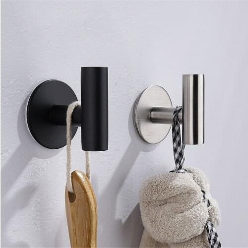 1Pcs Home Kitchen Wall Rack Strong Adhesive Wall Hook Punch-Free Universal Hook For Home Kitchen Storage Organization