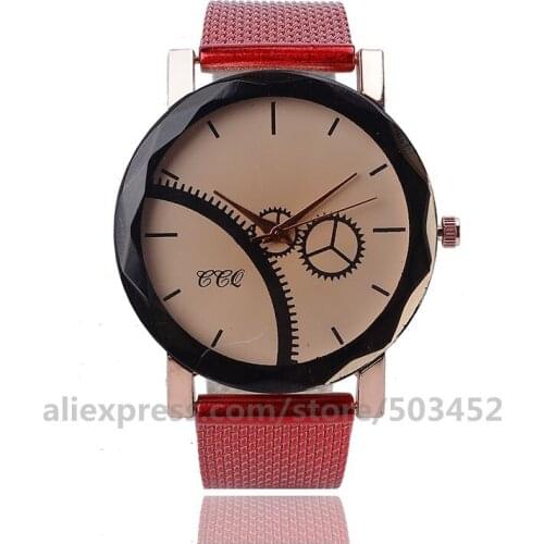100pcs/lot CCQ 920028 New Arrive Watch For Women Stylish PVC Belt Bracelet Watch Wholesale Girls Watches Womans