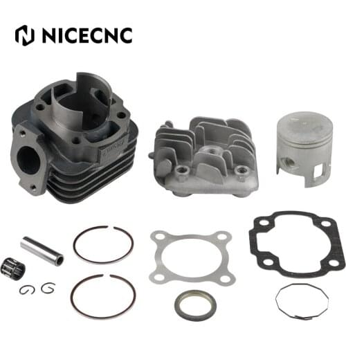 70cc 2-Stroke Big Bore Head Kit For Scooters w/Jog Minarelli Yamaha Clone Motors 47mm Big Bore Rebuild Kit Universal