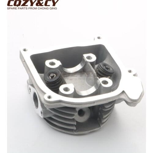 39mm NON-EGR cylinder head kit for China Scooter ATV GY6 50cc 139QMA 139QMB 64mm 16*18mm valve 4-stroke