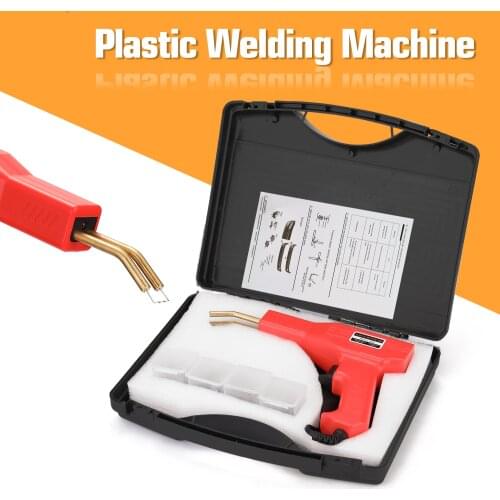 50W Plastics Welding Machine Plastics Welder Garage Tools Hot Staplers Machine Staple PVC Repairing Machine Stapler Welding Tool